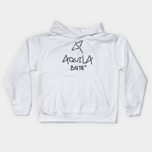 Aquila Constellation by BN18 Kids Hoodie